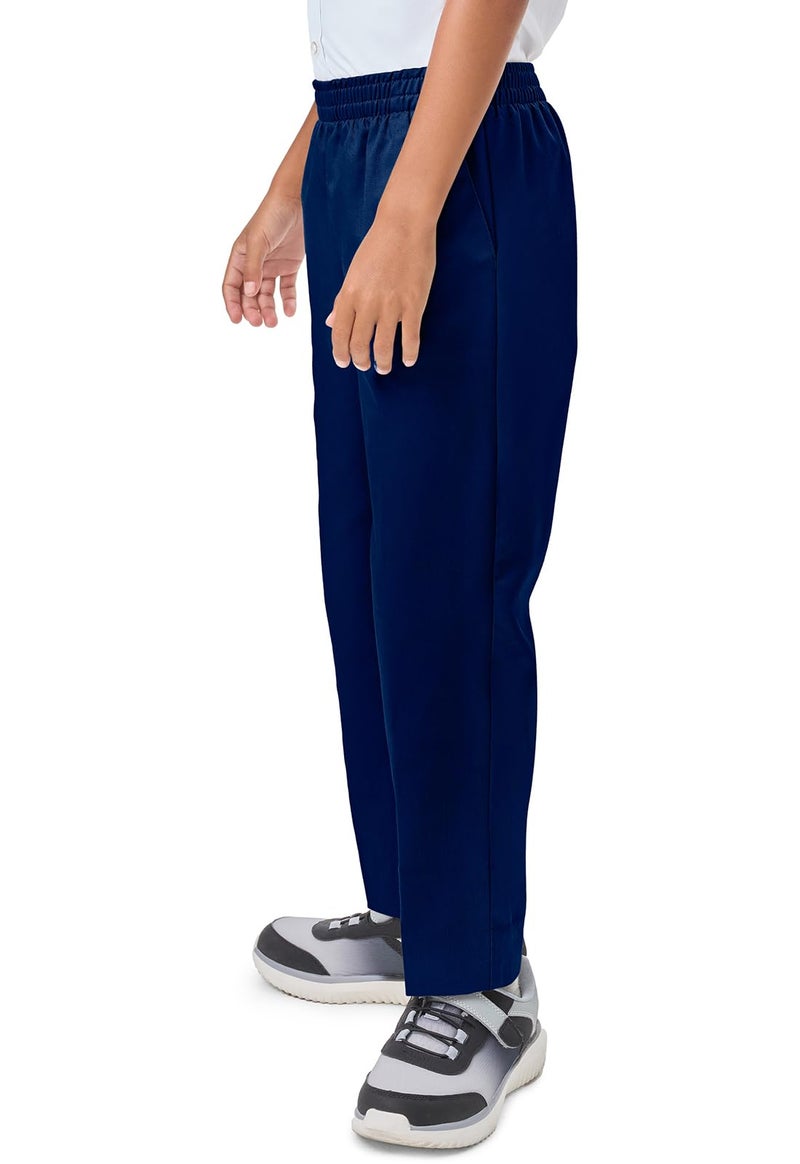 CLASSROOM Big Boys' Uniform Pull-On Husky Pant, Dark Navy, 12H - Image 2